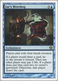 Zur's Weirding - 9th Edition - Magic: The Gathering card
