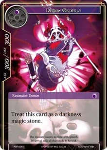 Demon Orderly - Return of the Dragon Emperor - Force of Will card