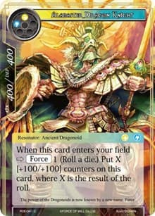 Alabaster Dragon Knight - Return of the Dragon Emperor - Force of Will card