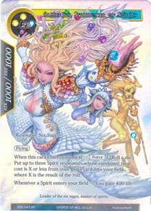 Almerius, Summoner of Spirits (Full Art) - Return of the Dragon Emperor - Force of Will card