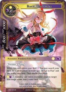 Black Heart Alice - Return of the Dragon Emperor - Force of Will card