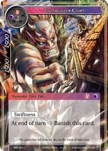 Earthfallen Giant - Return of the Dragon Emperor - Force of Will card
