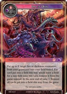End of Days - Return of the Dragon Emperor - Force of Will card