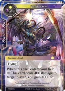Fallen Angel - Return of the Dragon Emperor - Force of Will card