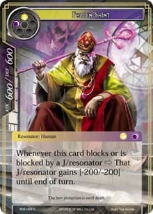 Fallen Saint - Return of the Dragon Emperor - Force of Will card