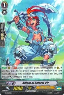 Knight of Reform, Pir - Promo Cards - Cardfight Vanguard card