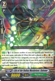 Lily of the Valley Musketeer, Kaivant - Promo Cards - Cardfight Vanguard card