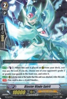 Blaster Blade Spirit - Promo Cards - Cardfight Vanguard card