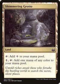 Shimmering Grotto - Modern Masters 2017 - Magic: The Gathering card