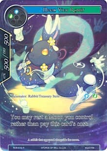 Moon View Rabbit (Full Art) - Return of the Dragon Emperor - Force of Will card