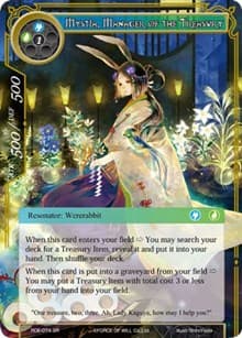 Mystia, Manager of the Treasury - Return of the Dragon Emperor - Force of Will card
