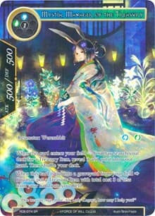 Mystia, Manager of the Treasury (Full Art) - Return of the Dragon Emperor - Force of Will card