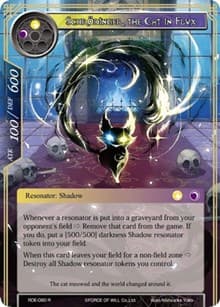 Schrodinger, the Cat in Flux - Return of the Dragon Emperor - Force of Will card