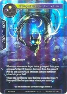Schrodinger, the Cat in Flux (Full Art) - Return of the Dragon Emperor - Force of Will card