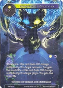 Schrodinger's Observation (Full Art) - Return of the Dragon Emperor - Force of Will card