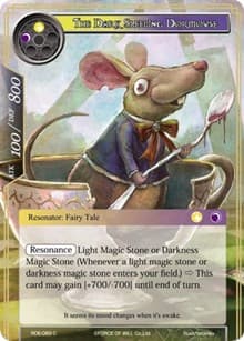 The Dark Sleeping Dormouse - Return of the Dragon Emperor - Force of Will card