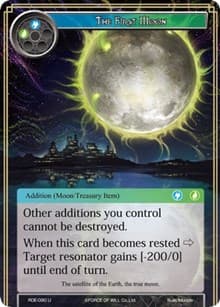 The First Moon - Return of the Dragon Emperor - Force of Will card