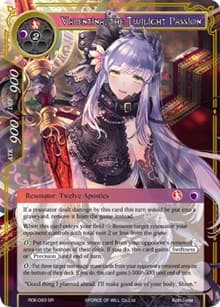 Valentina, the Twilight Passion - Return of the Dragon Emperor - Force of Will card
