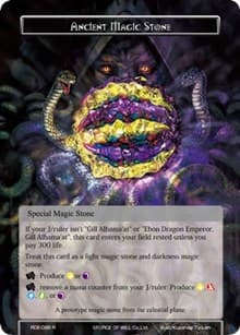 Ancient Magic Stone - Return of the Dragon Emperor - Force of Will card