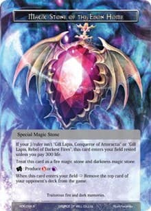 Magic Stone of the Ebon Home - Return of the Dragon Emperor - Force of Will card