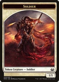 Soldier Token (003) - Modern Masters 2017 - Magic: The Gathering card