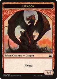 Dragon Token - Modern Masters 2017 - Magic: The Gathering card