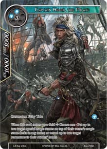 Captain Hook, the Pirate - Promo Cards - Force of Will card