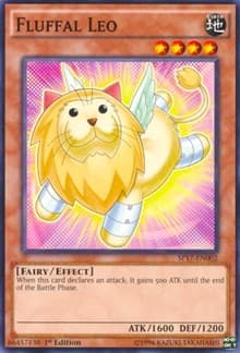 Fluffal Leo (Starfoil) - Star Pack - Battle Royal - YuGiOh card
