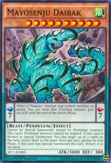 Mayosenju Daibak (Starfoil) - Star Pack - Battle Royal - YuGiOh card