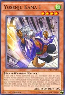 Yosenju Kama 1 - Star Pack - Battle Royal - YuGiOh card