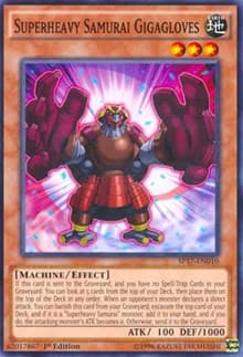 Superheavy Samurai Gigagloves - Star Pack - Battle Royal - YuGiOh card