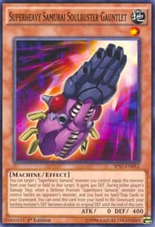 Superheavy Samurai Soulbuster Gauntlet - Star Pack - Battle Royal - YuGiOh card