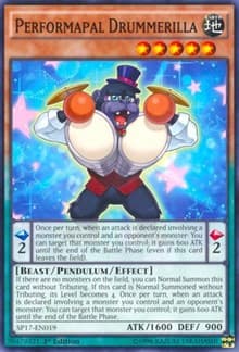 Performapal Drummerilla - Star Pack - Battle Royal - YuGiOh card