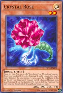 Crystal Rose (Starfoil) - Star Pack - Battle Royal - YuGiOh card
