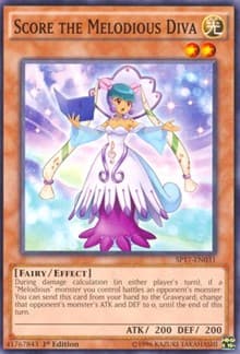 Score the Melodious Diva - Star Pack - Battle Royal - YuGiOh card