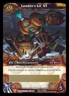 Landro's Lil' XT (LOOT) - Loot Cards - WoW card