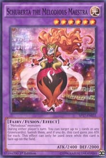 Schuberta the Melodious Maestra - Star Pack - Battle Royal - YuGiOh card