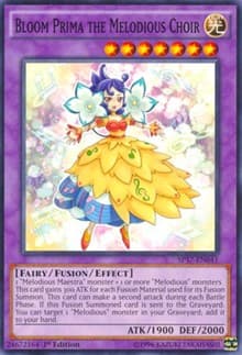 Bloom Prima the Melodious Choir (Starfoil) - Star Pack - Battle Royal - YuGiOh card