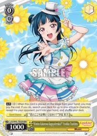"Kimino Kokorowa Kagayaiterukai?" Yoshiko Tsushima (RRR) - Love Live! Sunshine!! - Weiss Schwarz card