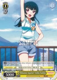 "Midsummer Aquarium" Yoshiko Tsushima - Love Live! Sunshine!! - Weiss Schwarz card