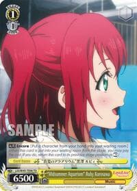 "Midsummer Aquarium" Ruby Kurosawa - Love Live! Sunshine!! - Weiss Schwarz card