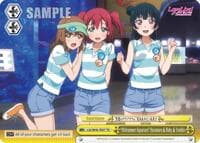 "Midsummer Aquarium" Hanamaru & Ruby & Yoshiko - Love Live! Sunshine!! - Weiss Schwarz card