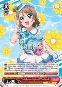 "Kimino Kokorowa Kagaiterukai?" You Watanabe - Love Live! Sunshine!! - Weiss Schwarz card