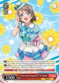 "Kimino Kokorowa Kagaiterukai?" You Watanabe (RRR) - Love Live! Sunshine!! - Weiss Schwarz card