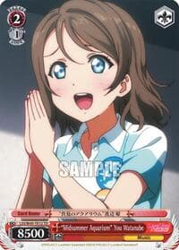 "Midsummer Aquarium" You Watanabe - Love Live! Sunshine!! - Weiss Schwarz card