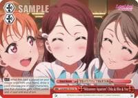 "Midsummer Aquarium" Chika & Riko & You - Love Live! Sunshine!! - Weiss Schwarz card