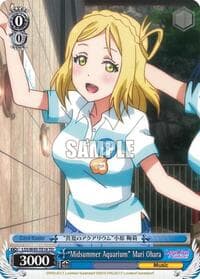 "Midsummer Aquarium" Mari Ohara - Love Live! Sunshine!! - Weiss Schwarz card
