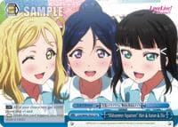 "Midsummer Aquarium" Mari & Kanan & Dia - Love Live! Sunshine!! - Weiss Schwarz card