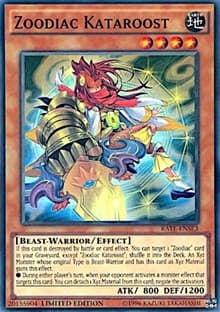 Zoodiac Kataroost - Raging Tempest - YuGiOh card