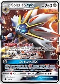 Solgaleo GX - SM16 - SM Promos - Pokemon card